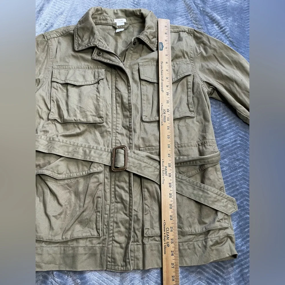 J.Crew‎ Commodore Field Utility Jacket Belted Medium